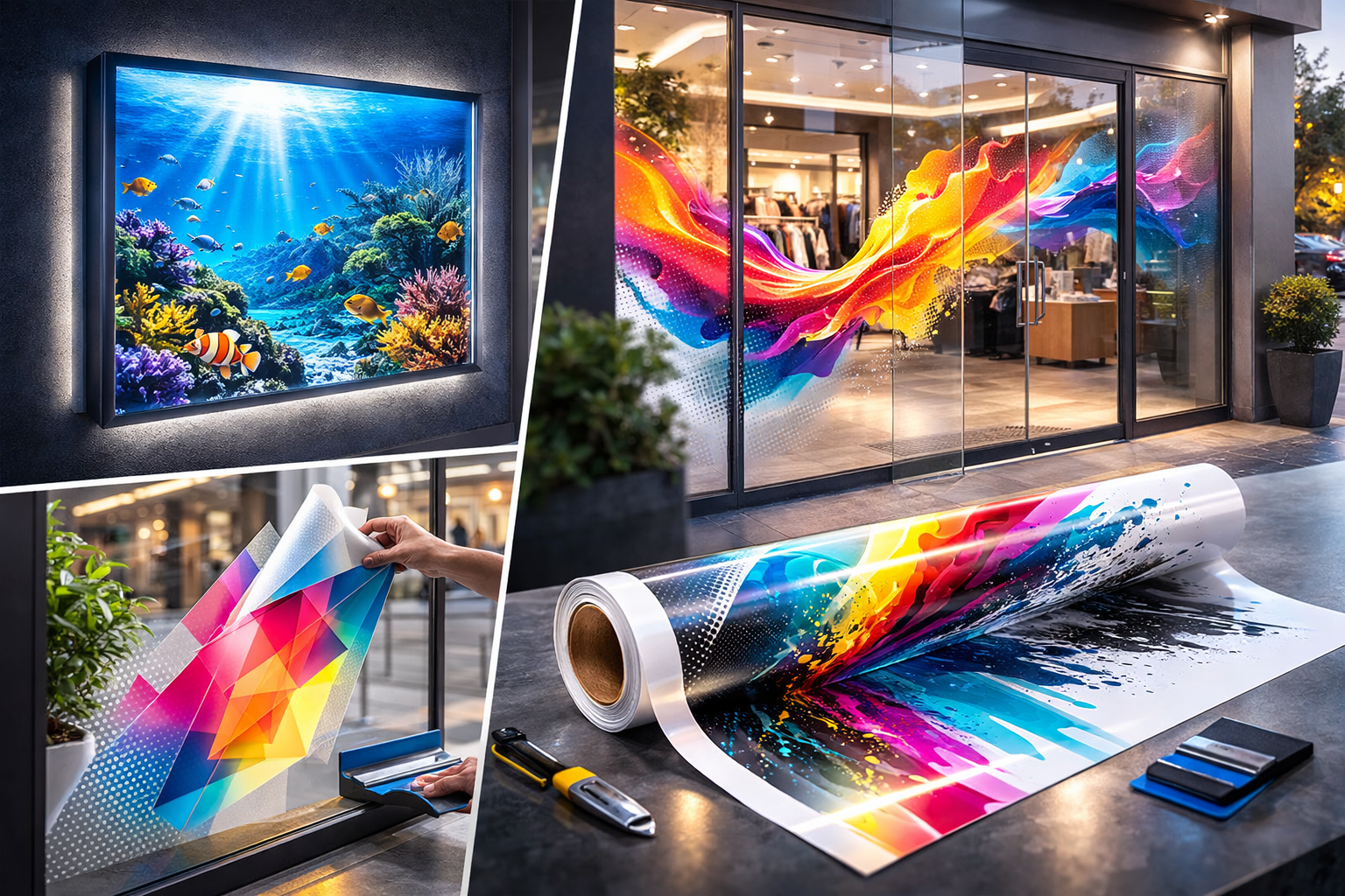 Valguskasti ja klaasi prindikiled